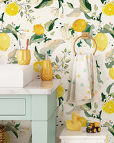 Lemon Branch Wallpaper
